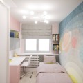 Lampa sufitowa biała Żyrandol plafon Lampa z ośmioma punktami świetlnymi  Lampa do sypialni, salonu, korytarza, jadalni, kuchni - wnętrze