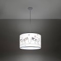 Lampa wisząca sufitowa KOTY 40 cm do pokoju dziecięcego dla dziecka. Żyrandol zwierzęta. Wnętrze [5]