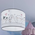 Lampa wisząca sufitowa KOTY 40 cm do pokoju dziecięcego dla dziecka. Żyrandol zwierzęta. Wnętrze [3]
