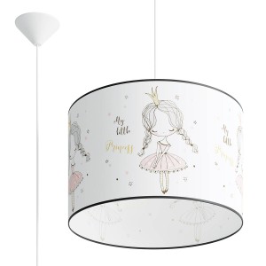 Lampa wisząca sufitowa 40 cm do pokoju dziecięcego dla dziecka. Księżniczka.