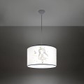 Lampa wisząca sufitowa 40 cm do pokoju dziecięcego dla dziecka. Lampa dla małej księżniczki.Princessa