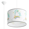 Lampa wisząca sufitowa 40 cm do pokoju dziecięcego dla dziecka. Jednorożec