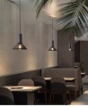 lampa wisząca sufitowa żyrandol czarno złota loft betonowa z kamienia lemidio.pl 21 cm [4]