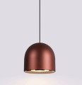 Lampa wisząca żyrandol Burgundy LED Lamp, jeden klosz bordowy 8 cm [1]