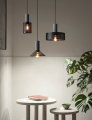 Lampa wisząca żyrandol BetonoveLove, jeden klosz 12 cm, E27 betonowa [2]