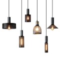 Lampa wisząca żyrandol BetonoveLove, jeden klosz 12 cm, E27 betonowa  [3]