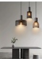 Lampa wisząca żyrandol BetonoveLove, jeden klosz 12 cm, E27 betonowa [7]