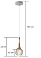 lampa wisząca sufitowa zwis złota szklana wymiary lemidio.png