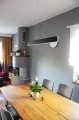 Lampa sufitowa LED Simply The Best czarna / kinkiety lampy sufitowe / do jadalni / nad wyspę kuchenną  LDW16NW-3-B [8]