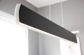 Lampa sufitowa LED Simply The Best czarna / kinkiety lampy sufitowe / do jadalni / nad wyspę kuchenną  LDW16NW-3-B [11]