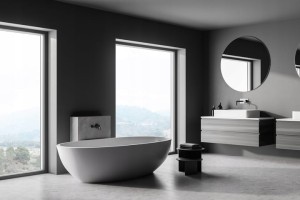 Lustro okrągłe fi70 cm szlifowane bez ramy