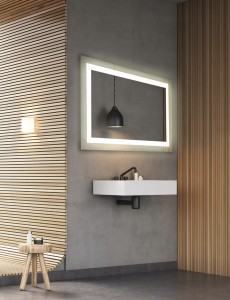 Lustro prostokątne LED 60x80 cm pionowe lub poziome