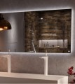 Lustro LED prostokątne 120x60 cm ścianialne zmiana barwy światła włącznik dotykowy mata grzewcza łazienkowe do łazienki pokoju przedpokoju hotelu ecolights.jpg