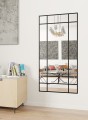 Lustro ze szprosami LOFT wiszące stojące czarne idealne do pomieszczeń w stylu loft pionowe lub poziome.jpg