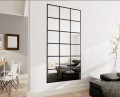Lustro ze szprosami LOFT wiszące stojące czarne idealne do pomieszczeń w stylu loft pionowe lub poziome 1.jpg