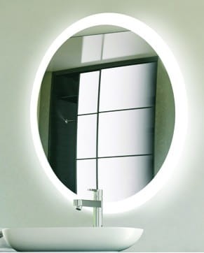 Lustro łazienkowe LED 60 70 80 90 100 110 120 piaskowane włącznik dotykowy zmiana barwy światła biała ciepła neutralna zimna mata grzewcza antypara ściemniacz do łazienki pokoju przedpokoju.jpg