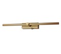 Kinkiet LED złoty 48 cm NA BATERIE Barwa naturalna nad obraz lub lustro USB LDK480NW-32-G-USB
