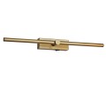 Kinkiet LED złoty 48 cm NA BATERIE Barwa naturalna nad obraz lub lustro USB LDK480NW-32-G-USB [3]