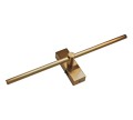 Kinkiet LED złoty 48 cm NA BATERIE Barwa naturalna nad obraz lub lustro USB LDK480NW-32-G-USB [8]