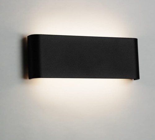 Kinkiet LED czarny Lampa NA BATERIE 24 cm Barwa neutralna 4000 K USB lampa do korytarza LDK30NW-240-13-B-USB [7]