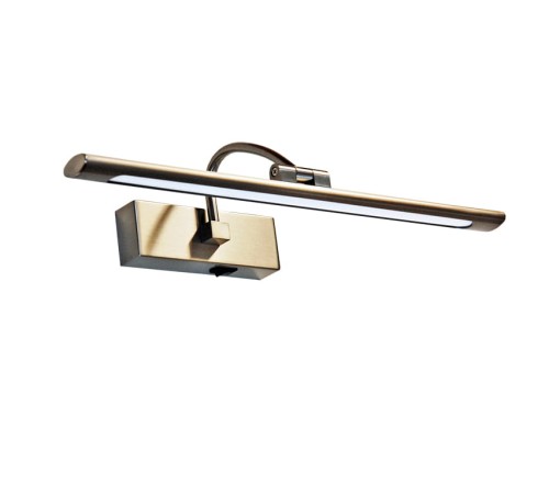 Kinkiet LED nikiel 42 cm Barwa naturalna nad obraz lub lustro na baterie ładowanie USB LDK420NW-30-N-USB [2]