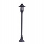 Słupek Zewnętrzny Ogrodowy 112 cm lampa E27 IP44 czarny.