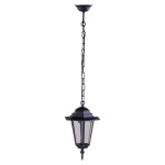 Lampa Ogrodowa Wisząca Czarna IP44 zewnętrzna