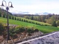 Latarnia Ogrodowa 237 cm Lampa do ogrodu Wysoka Czarna IP44 Zewnętrzna Retro latarnia Zasilanie sieciowe
