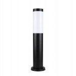 Słupek czarny Zewnętrzny Ogrodowy 45 cm lampa E27 IP44