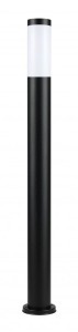 Słupek czarny Zewnętrzny Ogrodowy 110 cm lampa E27 IP44