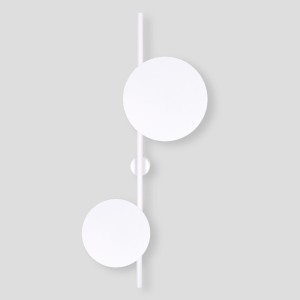 Biały kinkiet ścienny