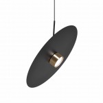 Czarno złota lampa wisząca