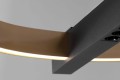 Lampa wisząca LED czarno złota do salonu.jpg