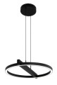 czarna lampa led wiszaca ring koło.jpg
