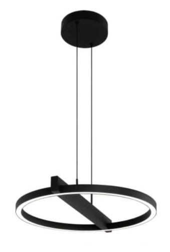 czarna lampa led wiszaca ring koło.jpg