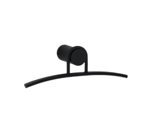 Kinkiet LED czarny 40 cm Barwa neutralna Lampa nad okrągłe lustro lub obraz seria 41