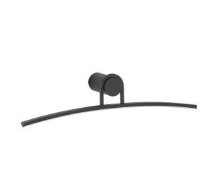 Kinkiet LED czarny 60 cm Barwa neutralna Lampa nad okrągłe lustro lub obraz seria 41