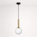 Lampa wisząca LD78912 kolor czarny, biały, patyna