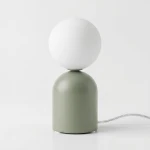 Lampka stołowa / nocna LD79711 kolor szałwia, biały