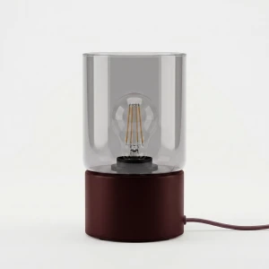 Lampka stołowa / nocna LD91731 kolor burgund, grafit