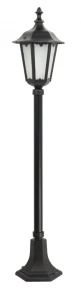 lampa ogrodowa 106 cm kolor czarny