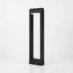 Lampa ogrodowa LED 80 cm IP54 słupek oprawa czarna