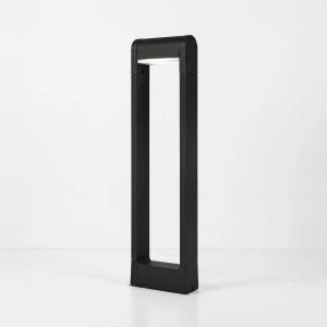 Lampa ogrodowa LED 80 cm IP54 słupek oprawa czarna