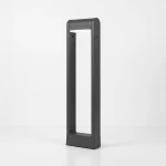 Lampa ogrodowa LED 80 cm IP54 słupek oprawa szara