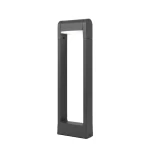 Lampa ogrodowa LED 50 cm IP54 słupek oprawa ciemno szary