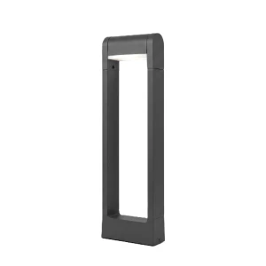 Lampa ogrodowa LED 50 cm IP54 słupek oprawa ciemno szary