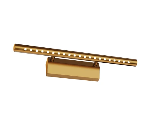 kinkiet LED złoty lampa na ścianę złota LDK21NW-400-G