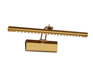 Kinkiet LED złoty 40 cm Barwa neutralna Złota Lampa nad obraz lustro 