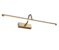 Kinkiet LED złoty 60 cm Barwa biała naturalna / neutralna Lampa nad lustro lub obraz seria 43 obrotowe ramię Numer katalogowy LDK600NW-43-G