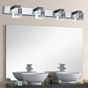 Kinkiet LED 62 cm Barwa zimna bąbelki nad lustro Lampa łazienkowa